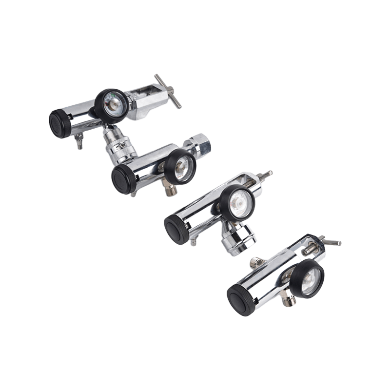 Diaphragm/Piston Pressure Reduction Principle of Oxygen Cylinder Regulator