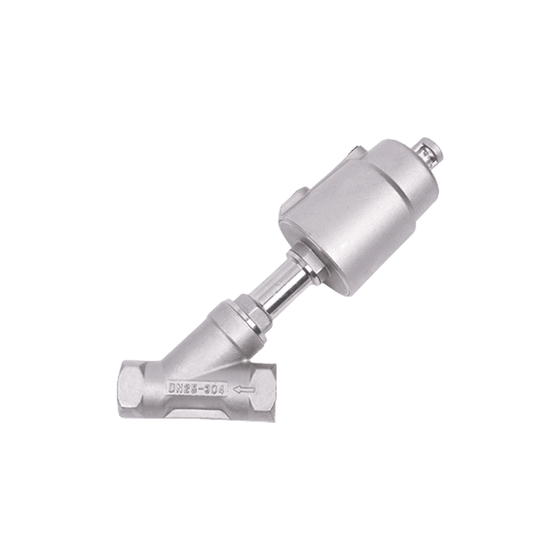 Piston Stainless Steel Thread Connection Actuator Pneumatic Angle Seat Valve