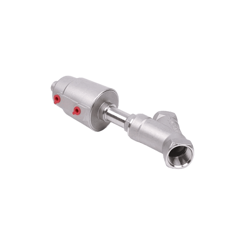 Piston Stainless Steel Thread Connection Actuator Pneumatic Angle Seat Valve