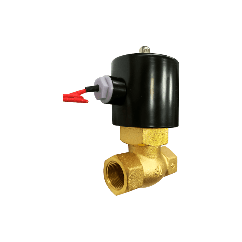 Water Air Valve High Pressure Brass Small Diameter Electric Solenoid Valve