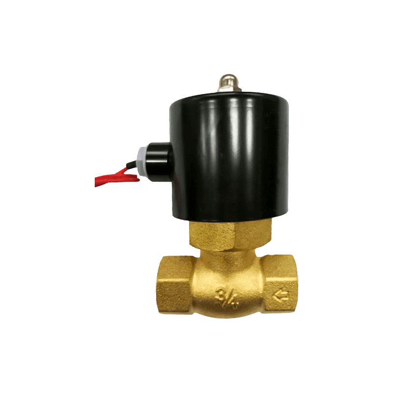 Water Air Valve High Pressure Brass Small Diameter Electric Solenoid Valve