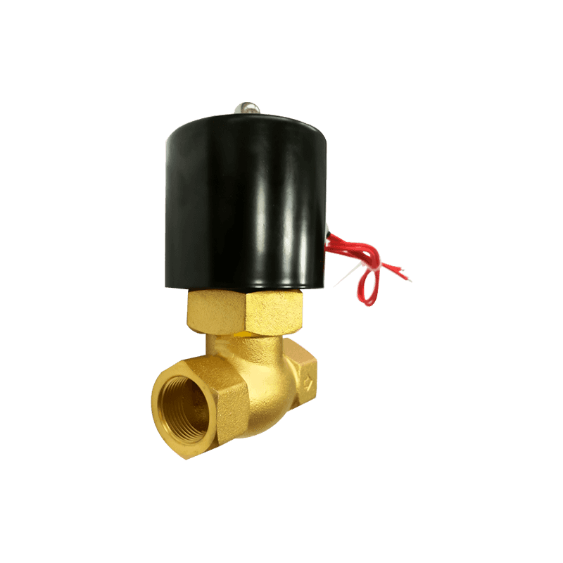 Water Air Valve High Pressure Brass Small Diameter Electric Solenoid Valve